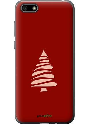 Чехол на huawei y5 2018 новогодний 15 "4628u-1500-10746"