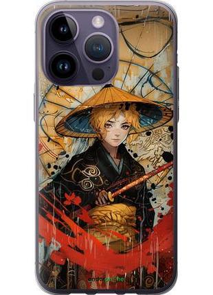 Чехол на iphone 14 pro max самурайская отвага "6115u-2667-10746"