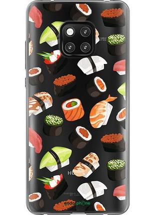Чехол на huawei mate 20 pro суши "4404u-1567-10746"