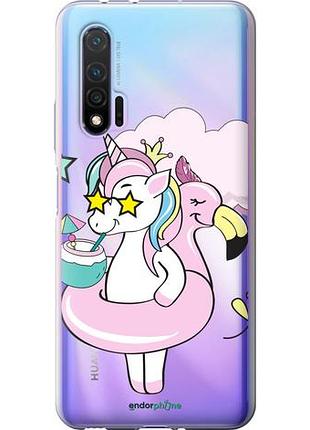 Чехол на huawei nova 6 crown unicorn "4660u-1821-10746"