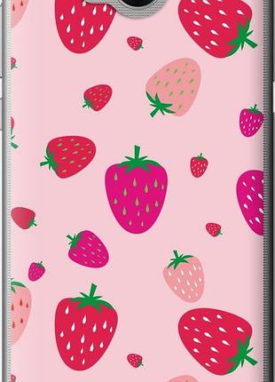 Чехол на huawei y5 2017 клубнички "4332u-992-10746"