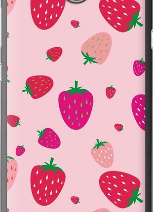 Чехол на huawei y5 ii клубнички "4332u-496-10746"