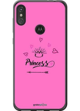 Чехол на motorola one power princess "4361u-1588-10746"