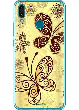 Чохол на huawei y9 2019 красиві метелики "4170u-1602-10746"