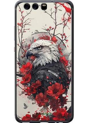 Чехол на huawei p10 рубиновый орел "6103u-780-10746"