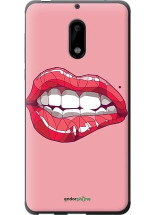 Чехол на nokia 6 sexy lips "4174u-898-10746"