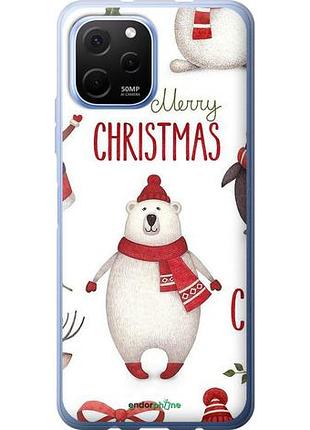 Чехол на huawei nova y61 merry christmas "4106u-2983-10746"
