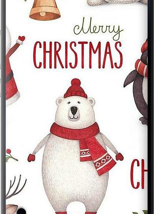 Чехол на huawei honor 6 plus merry christmas "4106u-179-10746"