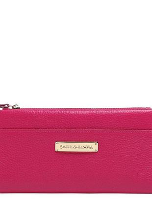 Гаманець жіночий smith & canova 28538 haxey (fuchsia)
