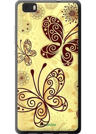 Чохол на huawei ascend p8 lite красиві метелики "4170u-126-10746"