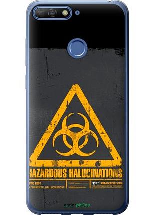 Чехол на huawei honor 7c biohazard 28 "4846u-1411-10746"