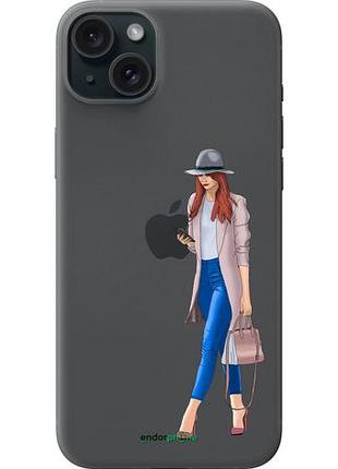 Чехол на iphone 15 plus девушка 1 "4751u-3097-10746"