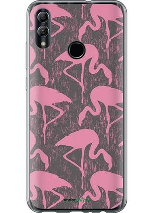 Чехол на huawei honor 10 lite vintage-flamingos "4171u-1618-10746"
