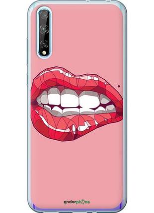 Чехол на huawei p smart s sexy lips "4174u-1813-10746"