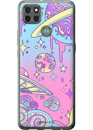 Чохол на motorola g9 power рожева галактика "4146u-2229-10746"