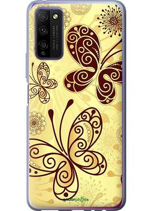Чехол на huawei honor 30 lite красивые бабочки "4170u-2074-10746"