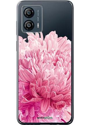 Чехол на motorola moto g53 хризантема "4666u-3047-10746"