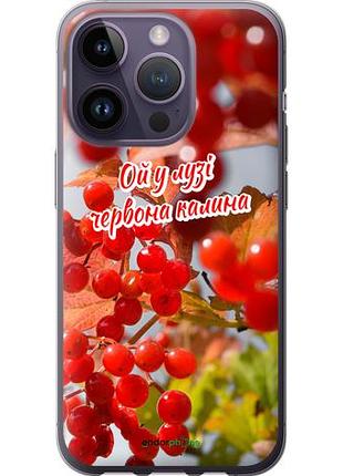 Чехол на iphone 14 pro калина "5454u-2646-10746"