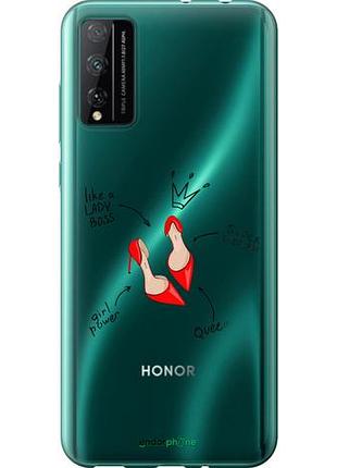Чехол на huawei honor play 4t pro женщина "4599u-1914-10746"