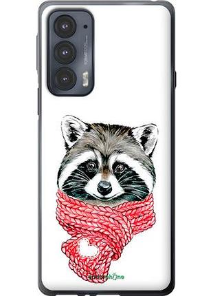 Чехол на motorola edge 20 енот в шарфе "4688u-2497-10746"