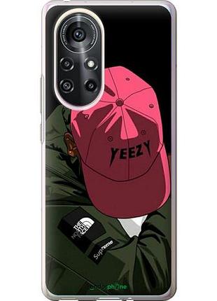 Чехол на huawei nova 8 pro logo de yeezy "3995u-2246-10746"