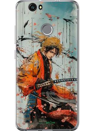 Чехол на huawei nova agatsuma zenitsu: убийца демонов "6118u-439-10746"