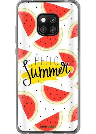 Чехол на huawei mate 20 pro hello summer "4356u-1567-10746"