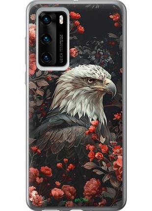 Чехол на huawei p40 цветочный страж "6102u-1840-10746"