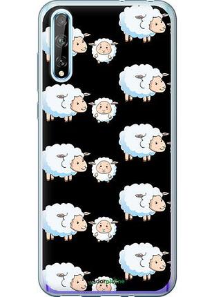 Чехол на huawei p smart s овечки1 "4637u-1813-10746"