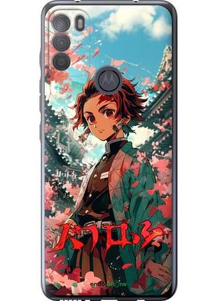 Чехол на motorola g50 tanjiro kamado "6132u-2354-10746"