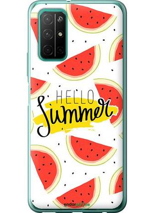 Чехол на huawei honor 30s hello summer "4356u-1897-10746"