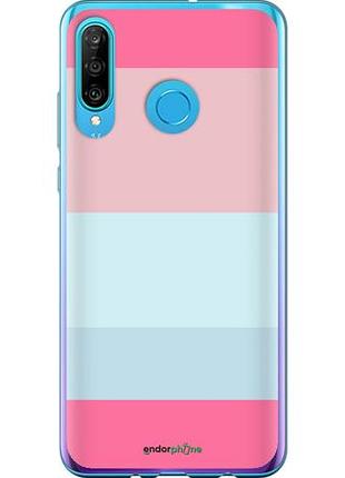 Чехол на huawei p30 lite полосы1 "4589u-1651-10746"