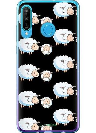 Чехол на huawei p30 lite овечки1 "4637u-1651-10746"