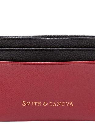 Картхолдер smith & canova 26827 devere (red-black)