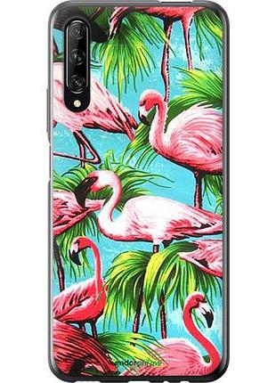 Чехол на huawei p smart pro tropical background "4016u-1906-10746"
