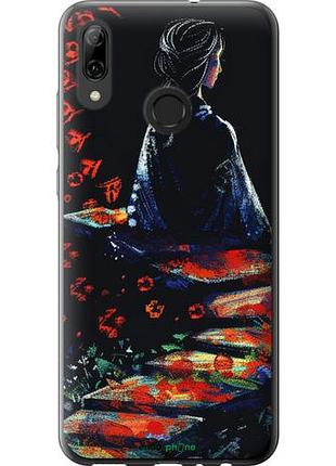 Чехол на huawei p smart 2019 мечтательная девушка "6042u-1634-10746"
