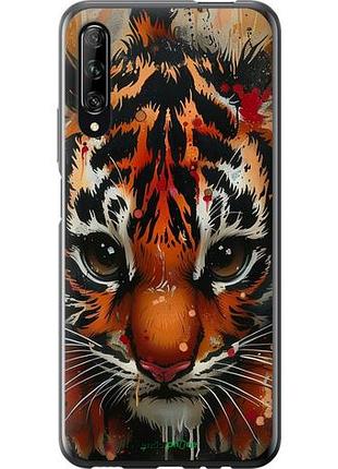Чехол на huawei p smart pro mini tiger "6052u-1906-10746"