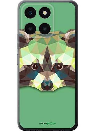 Чехол на huawei honor x6a енот "1217u-3340-10746"