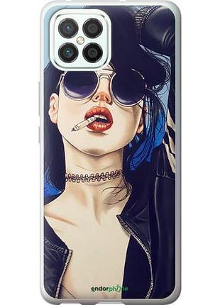 Чехол на huawei nova 8 se девушка на стиле "4151u-2126-10746"