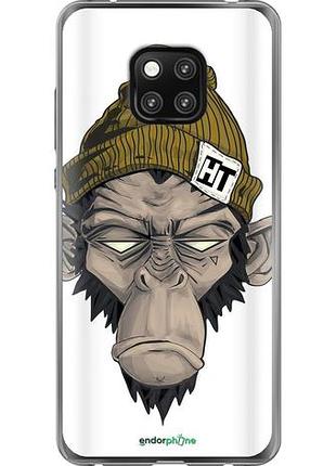 Чехол на huawei mate 20 pro обезьяна в шапке "4183u-1567-10746"