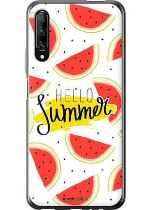 Чехол на huawei p smart pro hello summer "4356u-1906-10746"