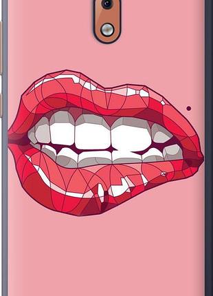 Чехол на nokia 2.1 sexy lips "4174u-1532-10746"