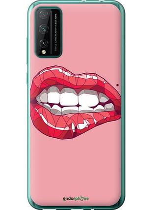 Чехол на huawei honor play 4t pro sexy lips "4174u-1914-10746"