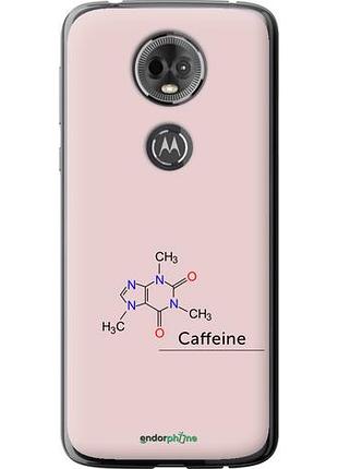 Чехол на motorola moto e5 plus caffeine "4277u-1412-10746"