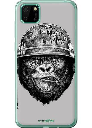 Чехол на huawei y5p military monkey "4177u-1936-10746"