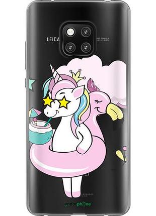 Чехол на huawei mate 20 pro crown unicorn "4660u-1567-10746"