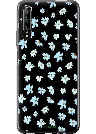 Чехол на huawei p smart pro цветочный "4900u-1906-10746"
