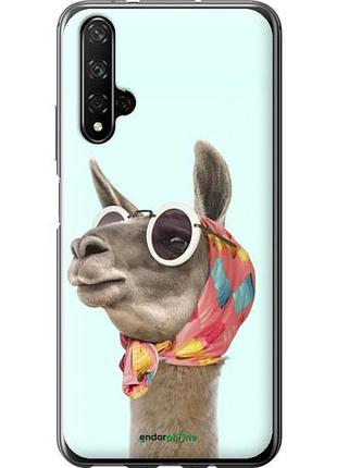 Чехол на huawei honor 20 модная лама "4479u-1697-10746"