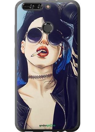 Чохол на huawei honor v9 / honor 8 pro дівчина на стилі "4151u-1246-10746"