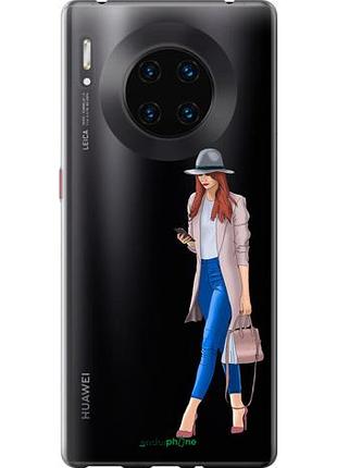 Чехол на huawei mate 30 pro девушка 1 "4751u-1796-10746"